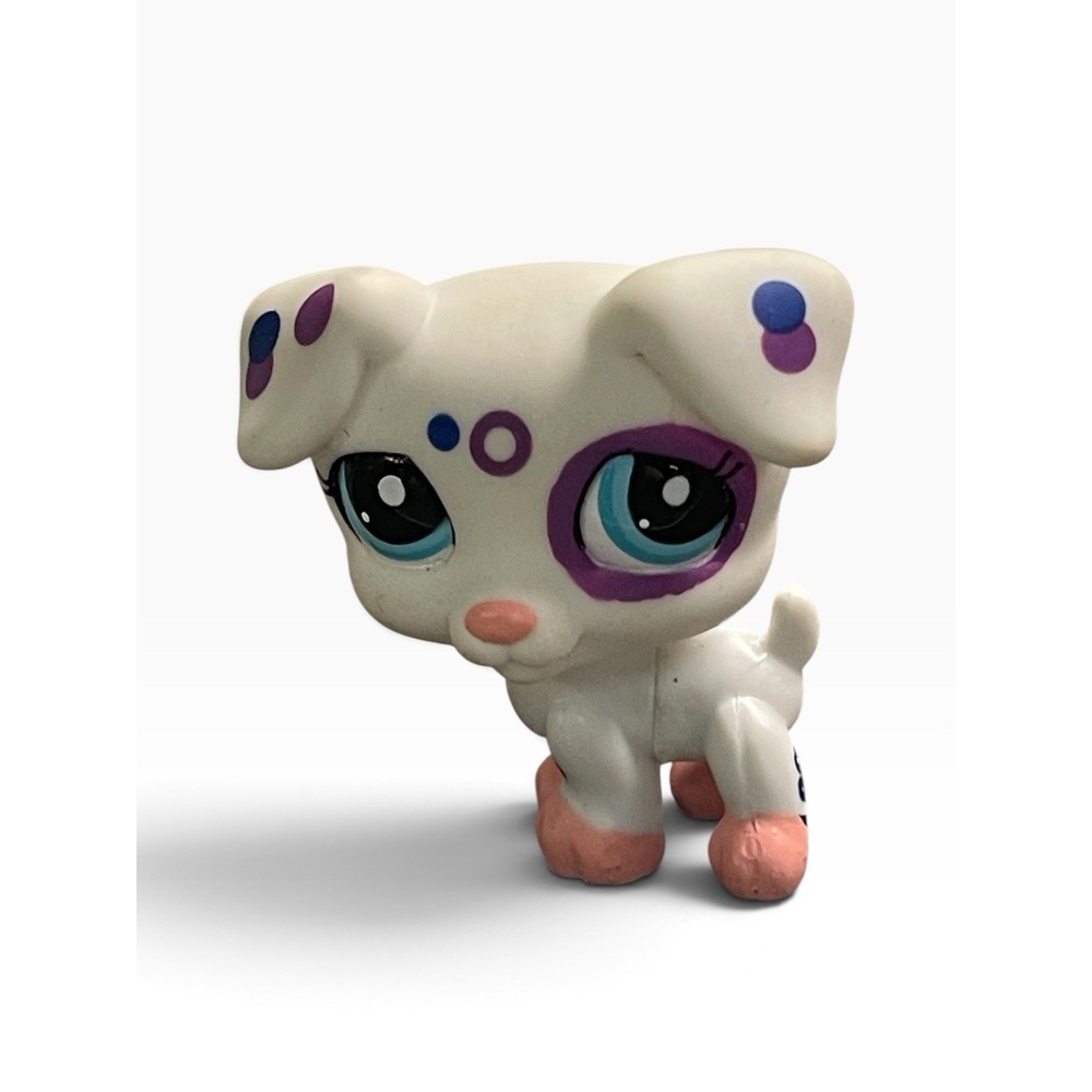 Littlest Pet Shop LPS #2306 Spots and Dots Jack Russell Terrier Puppy Dog